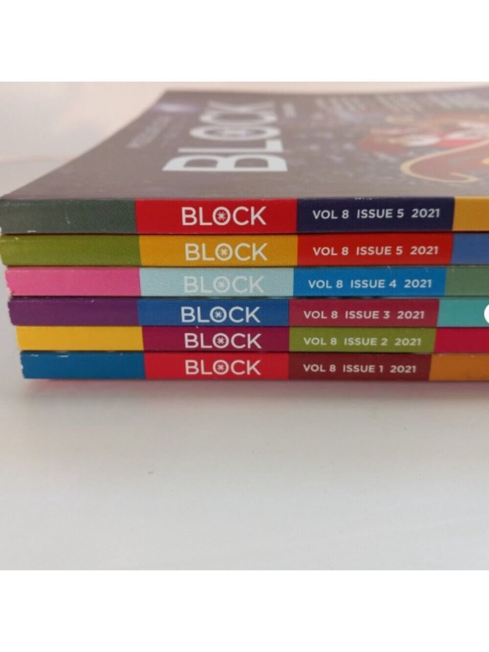 Block Idea Book Missouri Star Quilt Co. Volume 8 Complete 6 Issues, 1 - 6